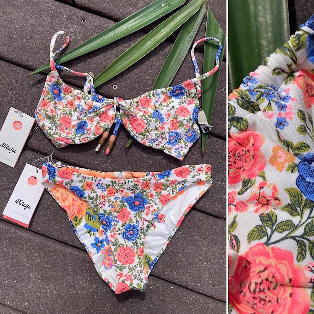 MAAJI Set - Jade Underwire Bikini Top & Sublimity Classic Bottoms - S/XS